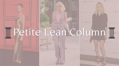 Petite Lean Column Bodyshape